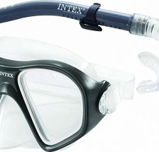 ست ماسک شنا و لوله تنفس(Snorkel) اینتکس کد 55648