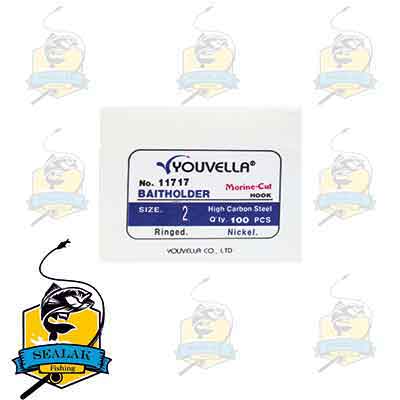 قلاب ماهیگیری شماره 2 مدل Youvella-11717 قلاب ماهیگیری شماره 2 مدل Youvella-11717