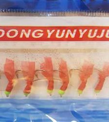 قلاب ماهیگیری 6 پر Sabiki rig سایز 10