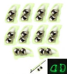 زنگوله ماهیگیری پلاستیکی دوتایی مدل C2BG