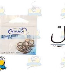 قلاب ماهيگيري پايه کوتاه مدل Iseama-Twist-11