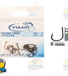 قلاب ماهیگیری پایه کوتاه مدل Iseama-Twist-6