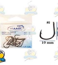 قلاب ماهيگيري پايه کوتاه مدل Iseama-Twist-12