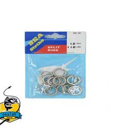 حلقه ماهیگیری استیل ویژه تعویض لوری Split-Ring