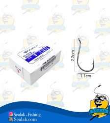 قلاب ماهیگیری سایز 3 کد Youvella-12196 مدل پایه کوتاه