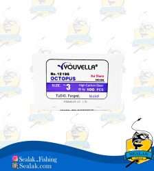 قلاب ماهیگیری سایز 3 کد Youvella-12196 مدل پایه کوتاه