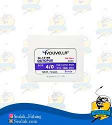 قلاب ماهیگیری سایز 4/0 کد Youvella-12196 مدل پایه کوتاه