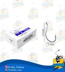 قلاب ماهیگیری سایز 4 کد Youvella-12196 مدل پایه کوتاه