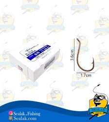 قلاب ماهیگیری سایز 5/0 کد Youvella-12196 مدل پایه کوتاه