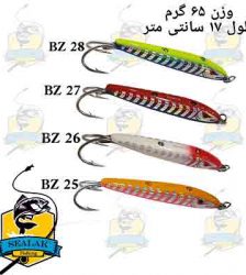 طعمه های مصنوعی رنگی مدل BZ25-26-27-28