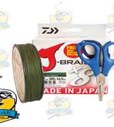 نخ ماهیگیری ابریشمی (براید) شماره Daiwa-0.42MM