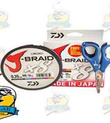 نخ ماهیگیری ابریشمی (براید) شماره Daiwa-0.35MM