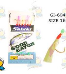 قلاب ماهیگیری Sabiki مدل Good Catch-604-B