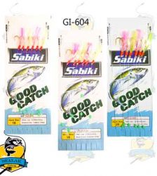 قلاب ماهیگیری Sabiki مدل Good Catch-604-B
