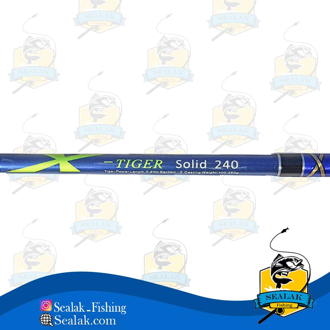 چوب ماهیگیری Tiger Power مدل Solid-240M چوب ماهیگیری Tiger Power مدل Solid-240M