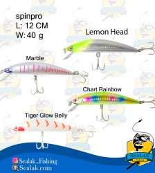 طعمه مصنوعی ماهیگیری Spin-Pro کد MCTL