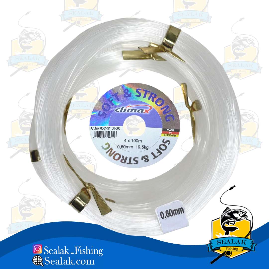 نخ ماهیگیری برند Climax مدل Hank-0.60MM نخ ماهیگیری برند Climax مدل Hank-0.60MM