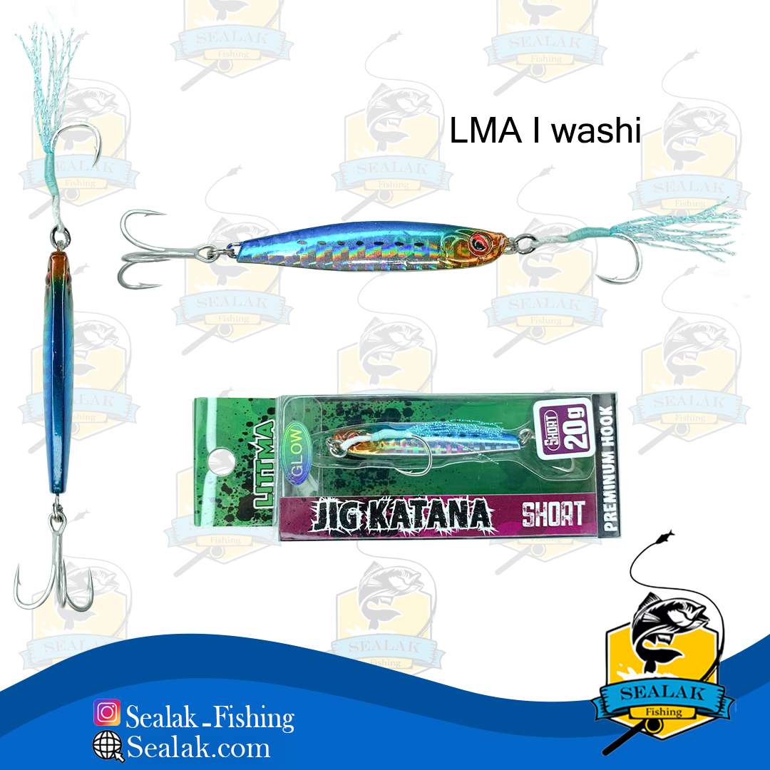 طعمه مصنوعی ماهیگیری Littma مدل Katana-Short/20G طعمه مصنوعی ماهیگیری Littma مدل Katana-Short/20G