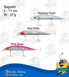 طعمه مصنوعی ماهیگیری Sagoshi-110FS کد RRP برند Littma