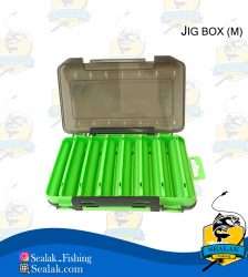 جعبه جیگ ماهیگیری متوسط برند Littma دو طرفه کد M