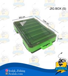 جعبه جیگ ماهیگیری Littma سایز کوچک دو طرفه کد S