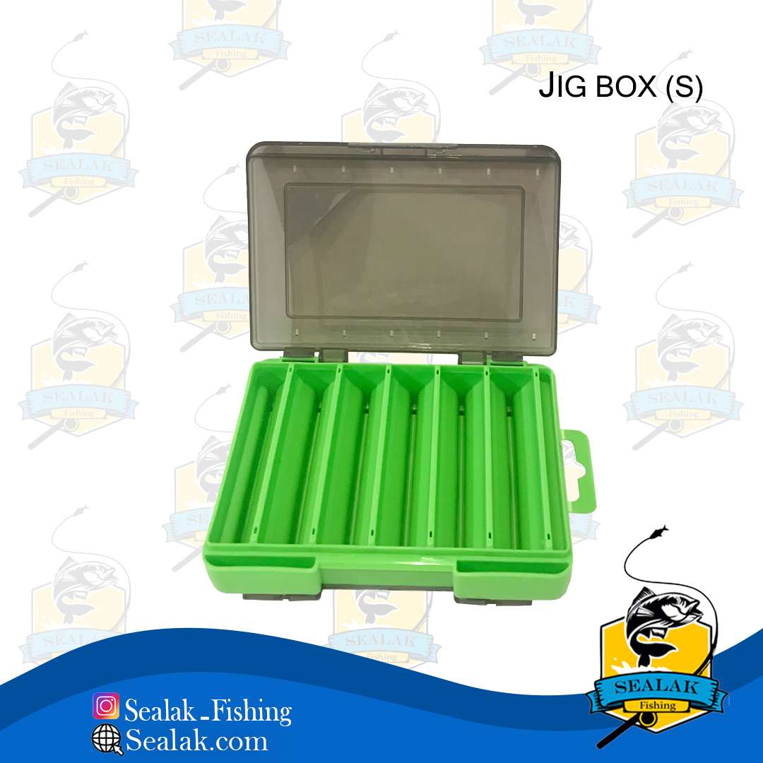 جعبه جیگ ماهیگیری Littma سایز کوچک دو طرفه کد S جعبه جیگ ماهیگیری Littma سایز کوچک دو طرفه کد S