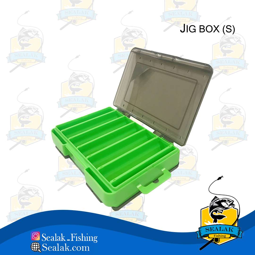 جعبه جیگ ماهیگیری Littma سایز کوچک دو طرفه کد S جعبه جیگ ماهیگیری Littma سایز کوچک دو طرفه کد S