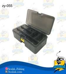 جعبه قلاب ماهیگیری مدل ZY-055 دوطبقه