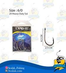 قلاب ماهیگیری برند Land-It مدل 2X-Heavy-Duty