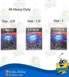 قلاب ماهیگیری برند Land-It مدل 4X-Heavy-Duty