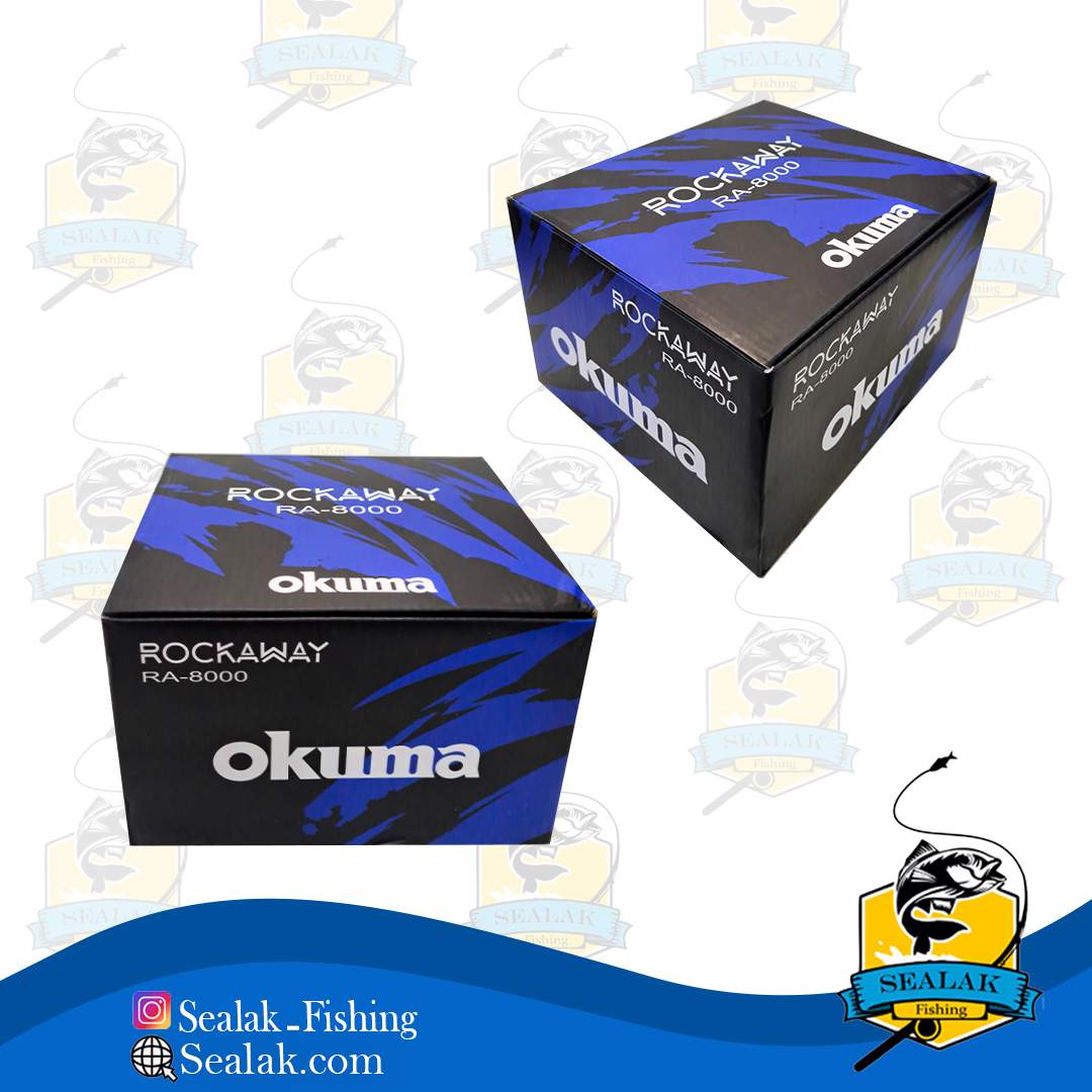 چرخ ماهیگیری برند okuma مدل Rockaway-8000 چرخ ماهیگیری برند okuma مدل Rockaway-8000