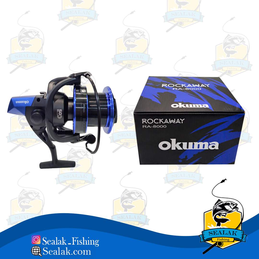 چرخ ماهیگیری برند okuma مدل Rockaway-8000 چرخ ماهیگیری برند okuma مدل Rockaway-8000