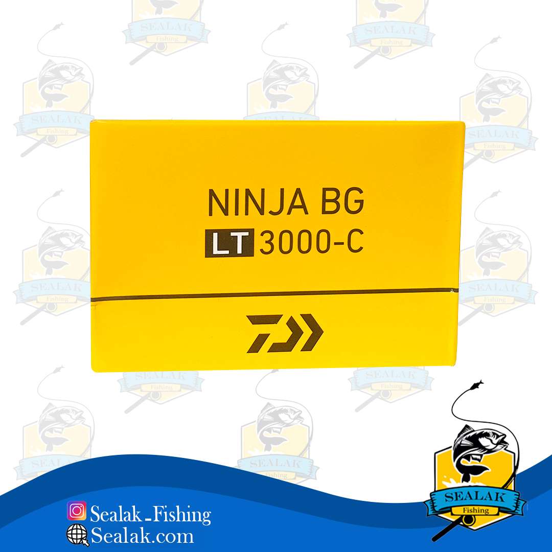 چرخ ماهیگیری برند Daiwa مدل Ninja-3000C کد BG-LT چرخ ماهیگیری برند Daiwa مدل Ninja-3000C کد BG-LT