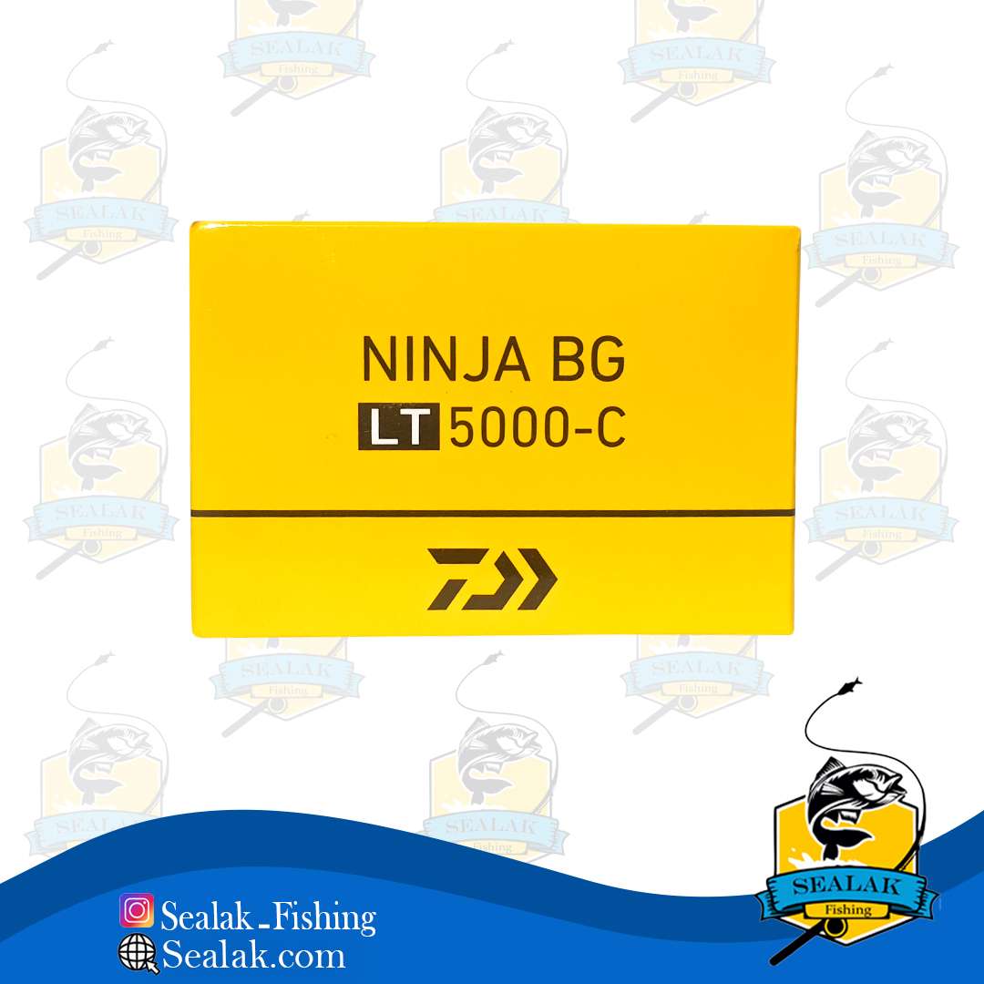 چرخ ماهیگیری برند Daiwa مدل Ninja-5000C کد BG-LT چرخ ماهیگیری برند Daiwa مدل Ninja-5000C کد BG-LT