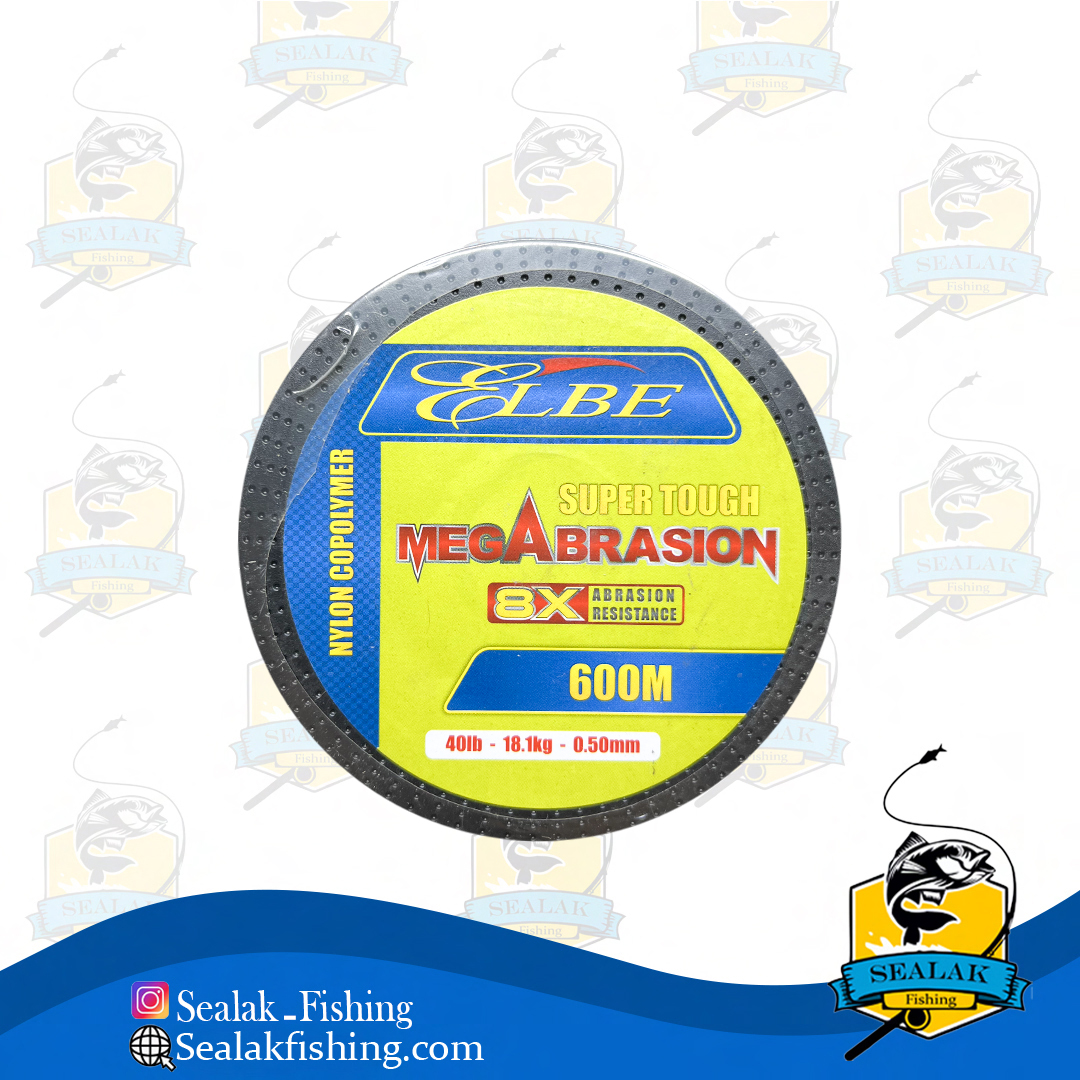 نخ ماهیگیری 600 متری برند Elbe مدل Mega Abrasion نخ ماهیگیری 600 متری برند Elbe مدل Mega Abrasion