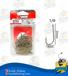 قلاب ماهیگیری برند VMC کد 9291BZ برنزی سایز 1/0