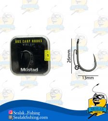 قلاب ماهیگیری برند Mustad مدل BBS-Carp کد 60550NP کپوری