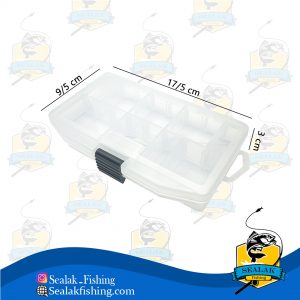 جعبه قلاب ماهیگیری مدل HS-1010 سفید شفاف