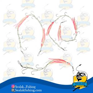 رشته قلاب ماهیگیری OSH دارای اختاپوس برند Ocean-Fly