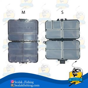 جعبه قلاب ماهیگیری مدل HBB تاشو مشکی