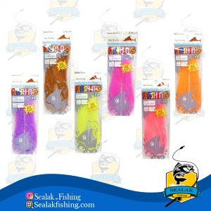 ریسه های رنگی ماهیگیری مدل Light-Yarn وزن 4.5 گرم