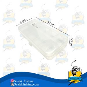جعبه قلاب ماهیگیری مدل Box-013 شفاف 