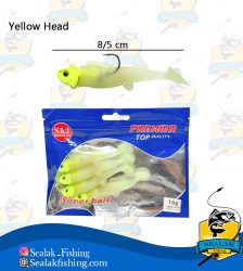 طعمه مصنوعی ماهیگیری Super-Bait مدل SLB85 رنگ فسفری