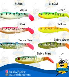 طعمه مصنوعی ماهیگیری Super-Bait مدل SLSB8 ژله ای