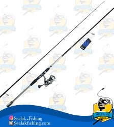 ست چوب و چرخ ماهیگیری Safina برند Okuma