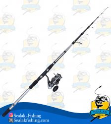 ست چوب و چرخ ماهیگیری Safina برند Okuma تلسکوپی