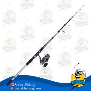 ست چوب و چرخ ماهیگیری Safina برند Okuma تلسکوپی